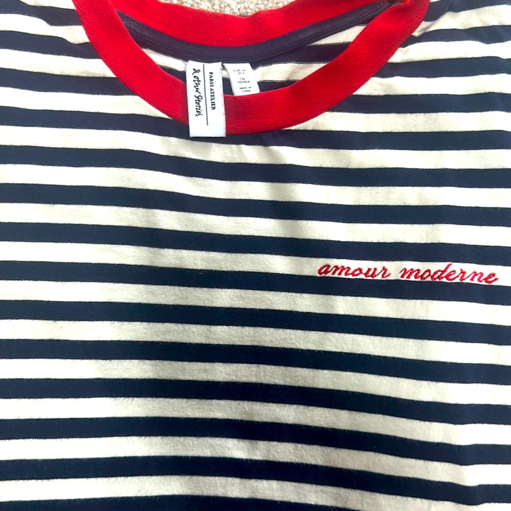 & Other Stories Amour Stripe Tee